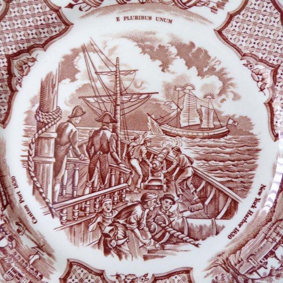 Fair Winds by Alfred Meakin Bread and Butter Plates 6 Piece Set  2909 - Picture 4 of 10